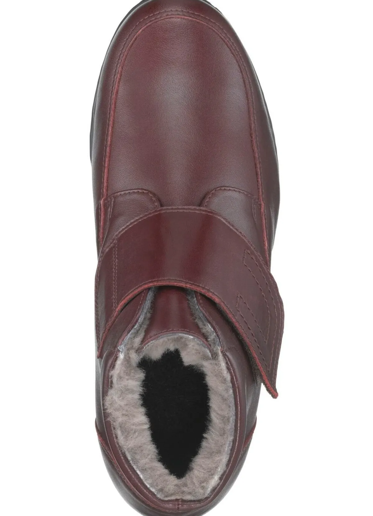 Clearance BADER ELENA EDEN Stiefelette aus Rind-Anilinleder BORDEAUX