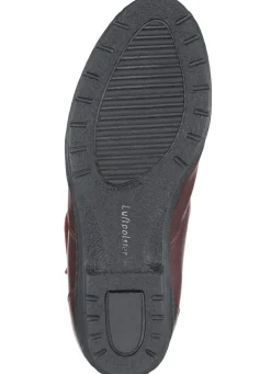 Clearance BADER ELENA EDEN Stiefelette aus Rind-Anilinleder BORDEAUX