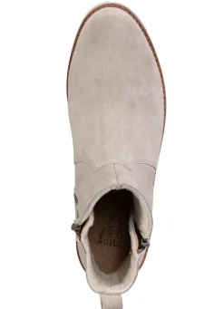 New ELENA EDEN Stiefelette aus Veloursleder SAND