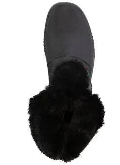 Discount ELENA EDEN Stiefelette aus weichem Textilmaterial SCHWARZ