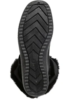 Discount ELENA EDEN Stiefelette aus weichem Textilmaterial SCHWARZ