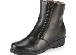 New ELENA EDEN Stiefelette aus weichem Nappaleder SCHWARZ