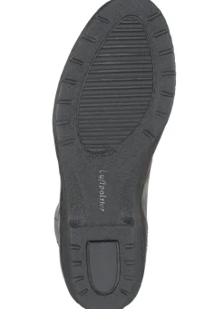 Outlet ELENA EDEN Stiefelette aus weichem Nappaleder MOKKA