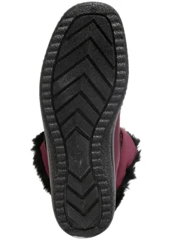 Online ELENA EDEN Stiefelette aus weichem Textilmaterial BORDEAUX