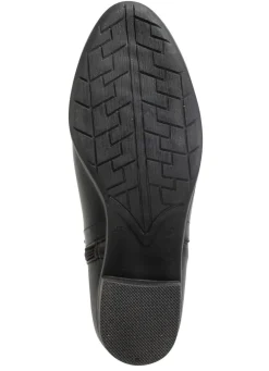 ELENA EDEN Stiefelette mit angesagten Ziernieten SCHWARZ