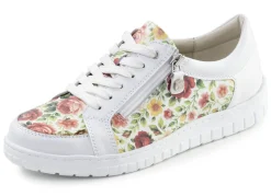 Clearance ELENA EDEN , stilvolle Damen-Sneaker, Weite G, mit herausnehmbarem Fußbett WEISS