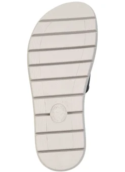 Outlet ELENA EDEN , stylische Damen-Pantoletten, Weite H, mit herausnehmbarem Fußbett DUNKELBLAU