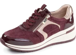 Clearance BADER ELENA EDEN, sytlische Damen-Sneaker, Weite H, mit herausnehmbarem Fußbett BORDEAUX-BRONZE