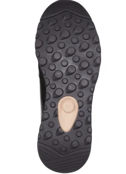 Hot ELENA EDEN , trendige Damen-Sneaker, Weite G, mit herausnehmbarem Fußbett SCHWARZ-BRAUN