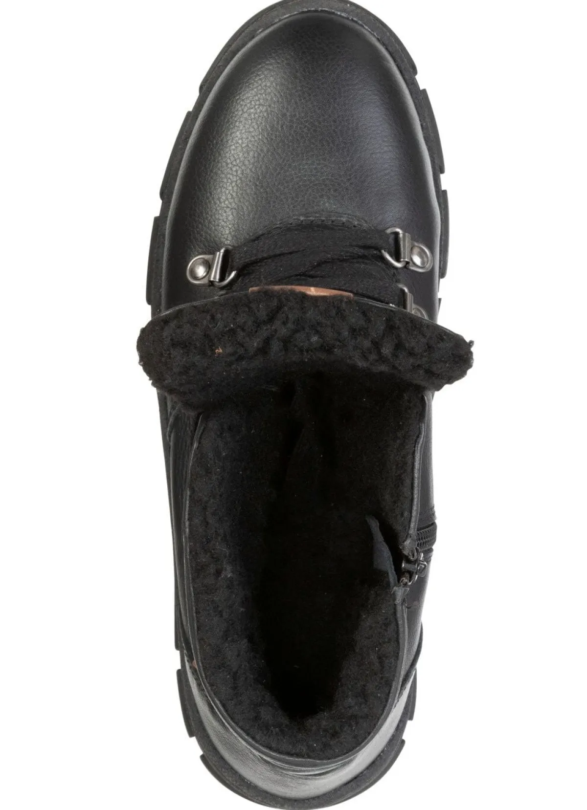 Discount ELENA EDEN , warme Damen-Boots, Winterschuhe, Weite H, mit herausnehmbarem Fußbett SCHWARZ