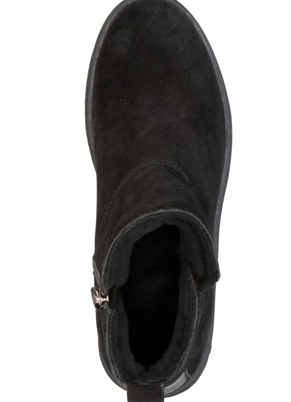 ELENA EDEN , warme Damen-Stiefeletten, Winterschuhe, Weite H, mit herausnehmbarem Fußbett SCHWARZ