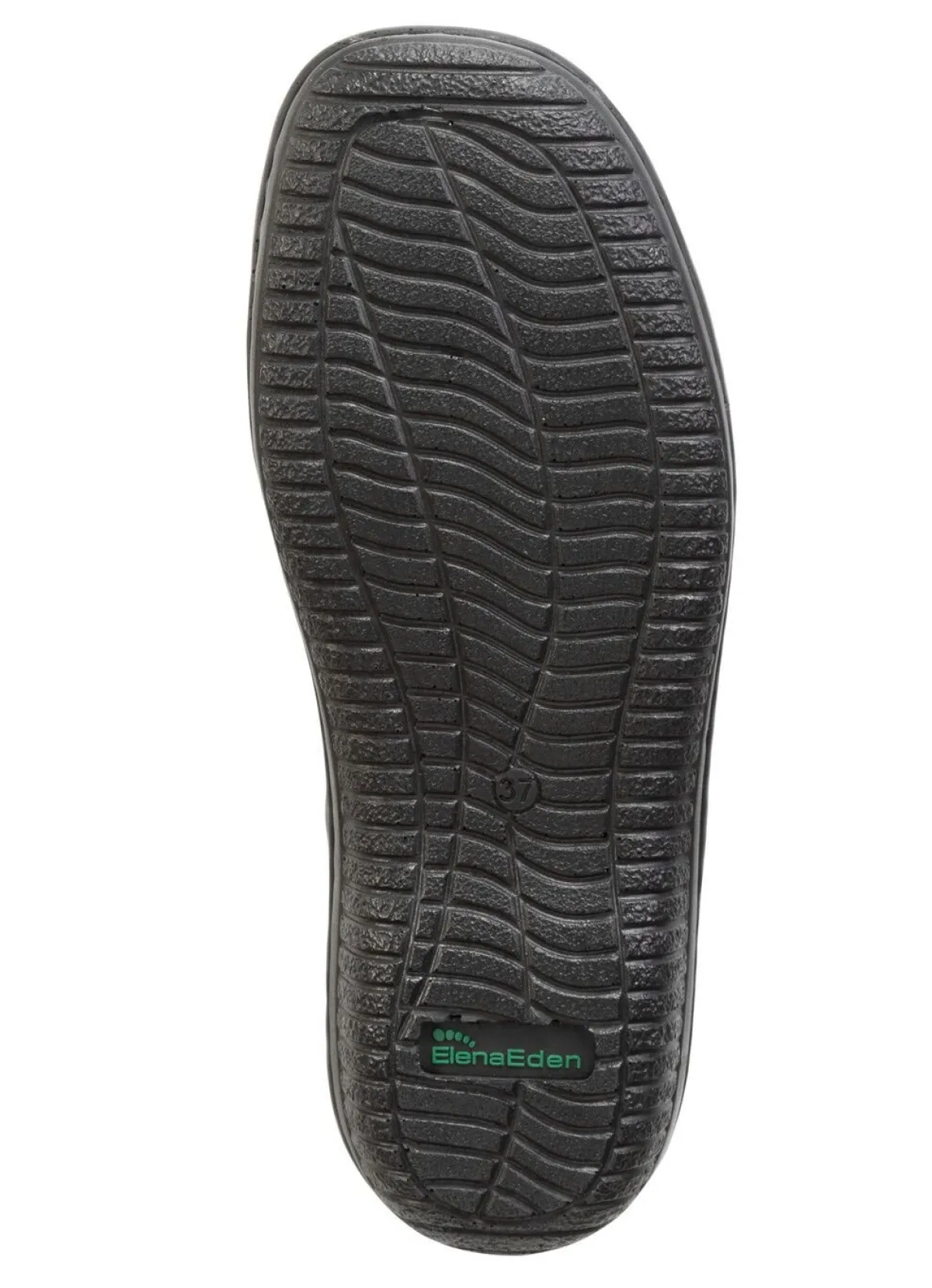 Outlet ELENA EDEN -Slipper aus Nappaleder SCHWARZ-BURGUND