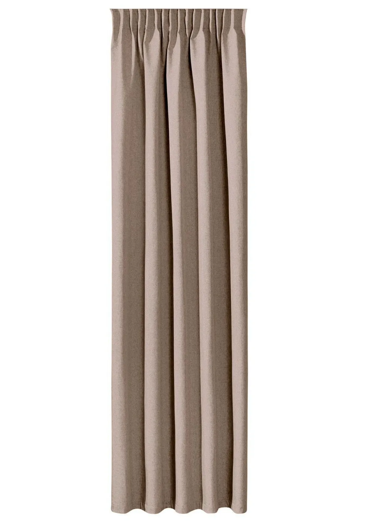 Online BADER Energiespar-Verdunkelungsschals in Leinenoptik BEIGE