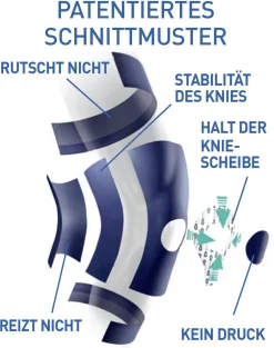 New EPITACT Stabilisierende Kniebandage