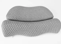New BADER Ergonomisch geformtes Nackenstützkissen grau