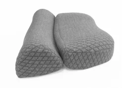New BADER Ergonomisch geformtes Nackenstützkissen grau