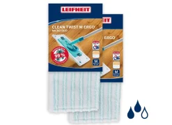 Best LEIFHEIT Ersatzbezüge 2er-Set, für Power Clean TÜRKIS