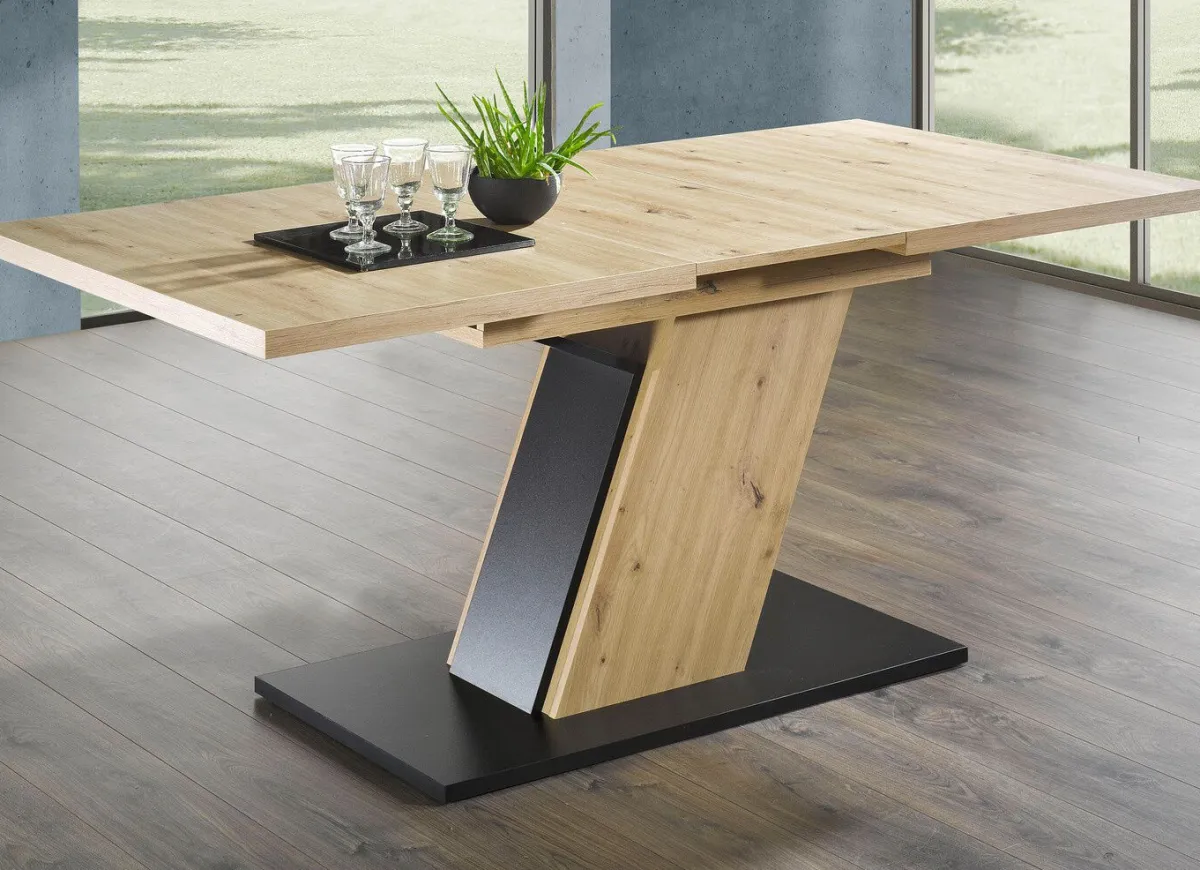 Outlet BADER Essgruppe, 5-teilig, in modernem Design ARTISAN EICHE-SCHLAMM