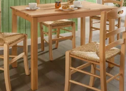 Sale BADER Esstisch aus massiver Buche mit Auszug NATUR
