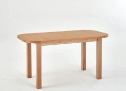 BADER Esstisch, oval, ausziehbar ERLE