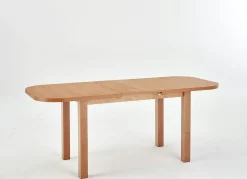 BADER Esstisch, oval, ausziehbar ERLE