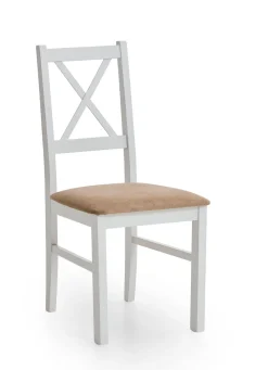 Clearance BADER Esszimmermöbel im Landhausstil mit Massivholzgestellen weiß-beige