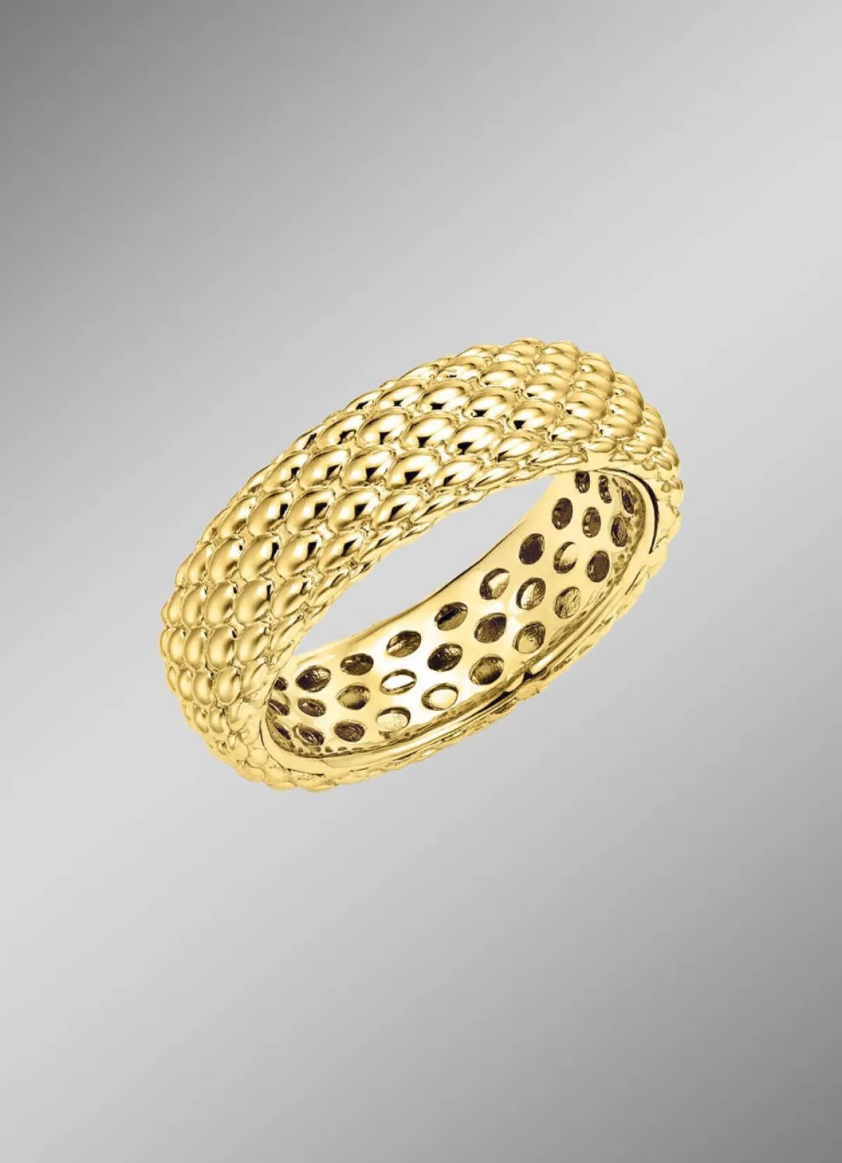 Best BADER Exquisite Gold-Eleganz: Damenring mit Ziselierung