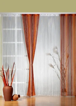 Discount BADER Fadenstore für Gardinenstange und -schiene ORANGE-TERRA