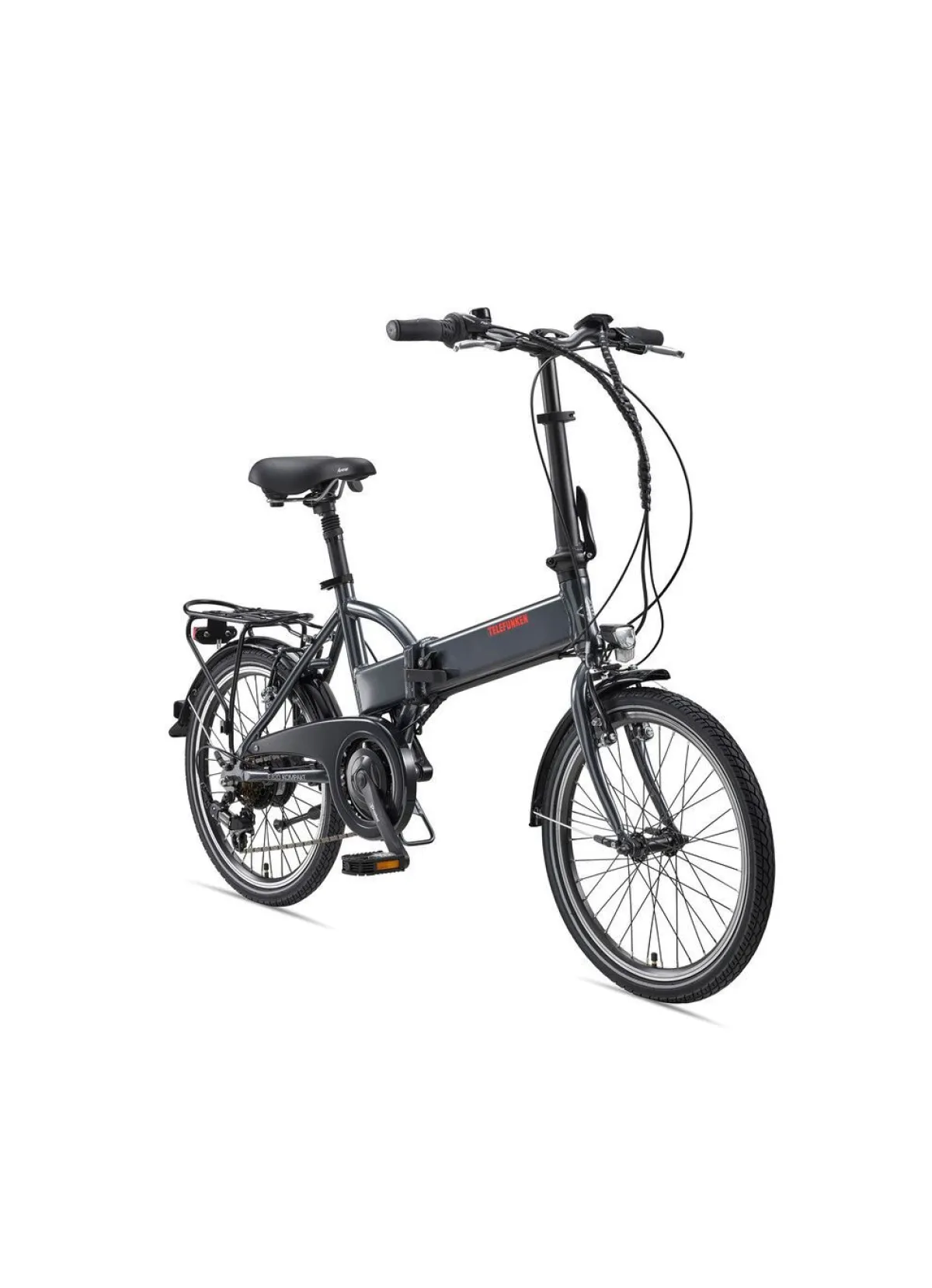 TELEFUNKEN Falt-E-Bike Kompakt von SCHWARZ