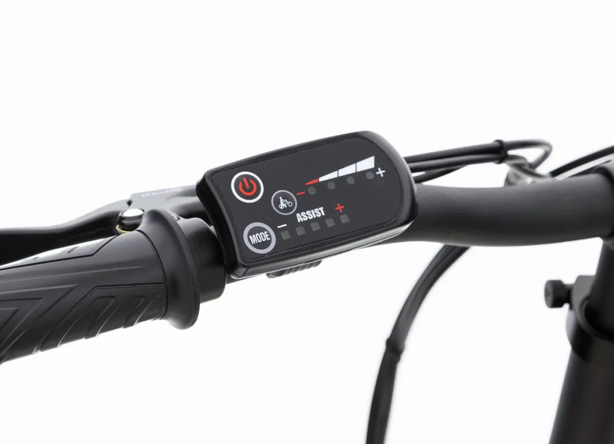 Best BADER Falt-E-Bike von Verocraft mit Stahl-Faltrahmen SCHWARZ