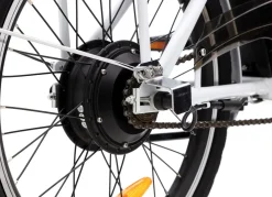 Online BADER Falt-E-Bike von Verocraft mit Stahl-Faltrahmen WEISS