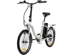 Online BADER Falt-E-Bike von Verocraft mit Stahl-Faltrahmen WEISS