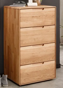 Hot BADER Fantastische Schubladenkommode aus Massivholz WILDEICHE