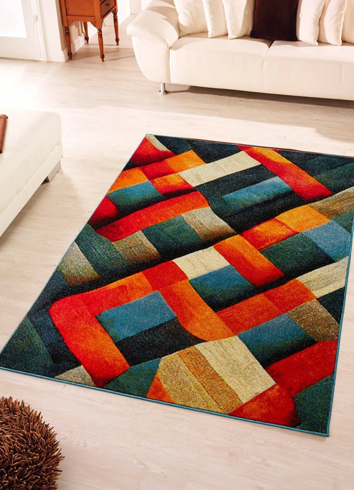 BADER Farbenfrohe Brücken und Teppiche MULTICOLOR