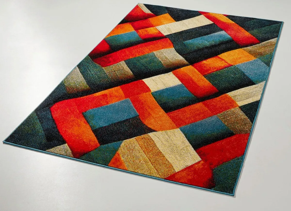 BADER Farbenfrohe Brücken und Teppiche MULTICOLOR