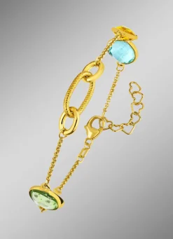 Online BADER Farbenfrohe Eleganz: Armband mit Quarzen