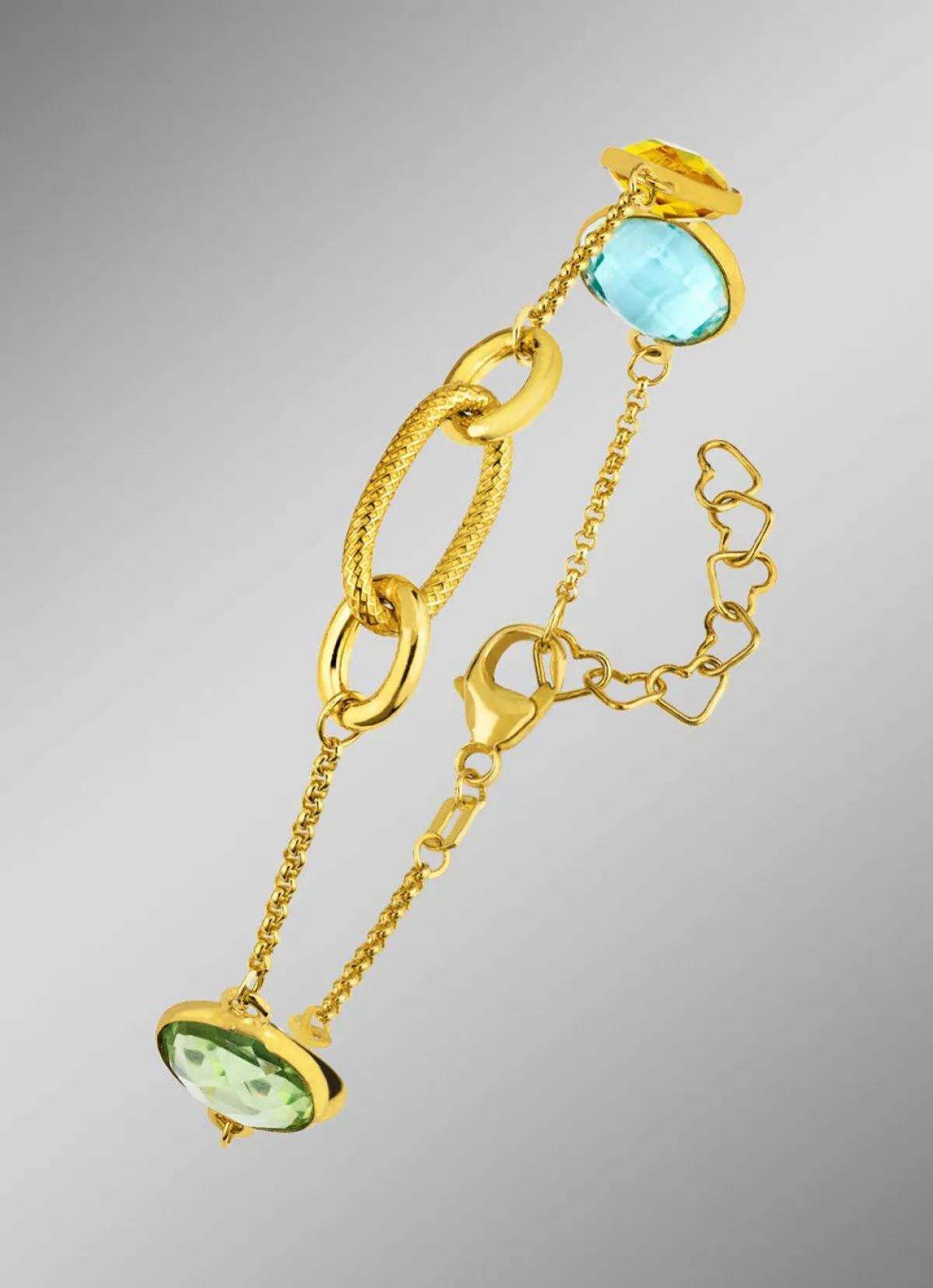 Online BADER Farbenfrohe Eleganz: Armband mit Quarzen