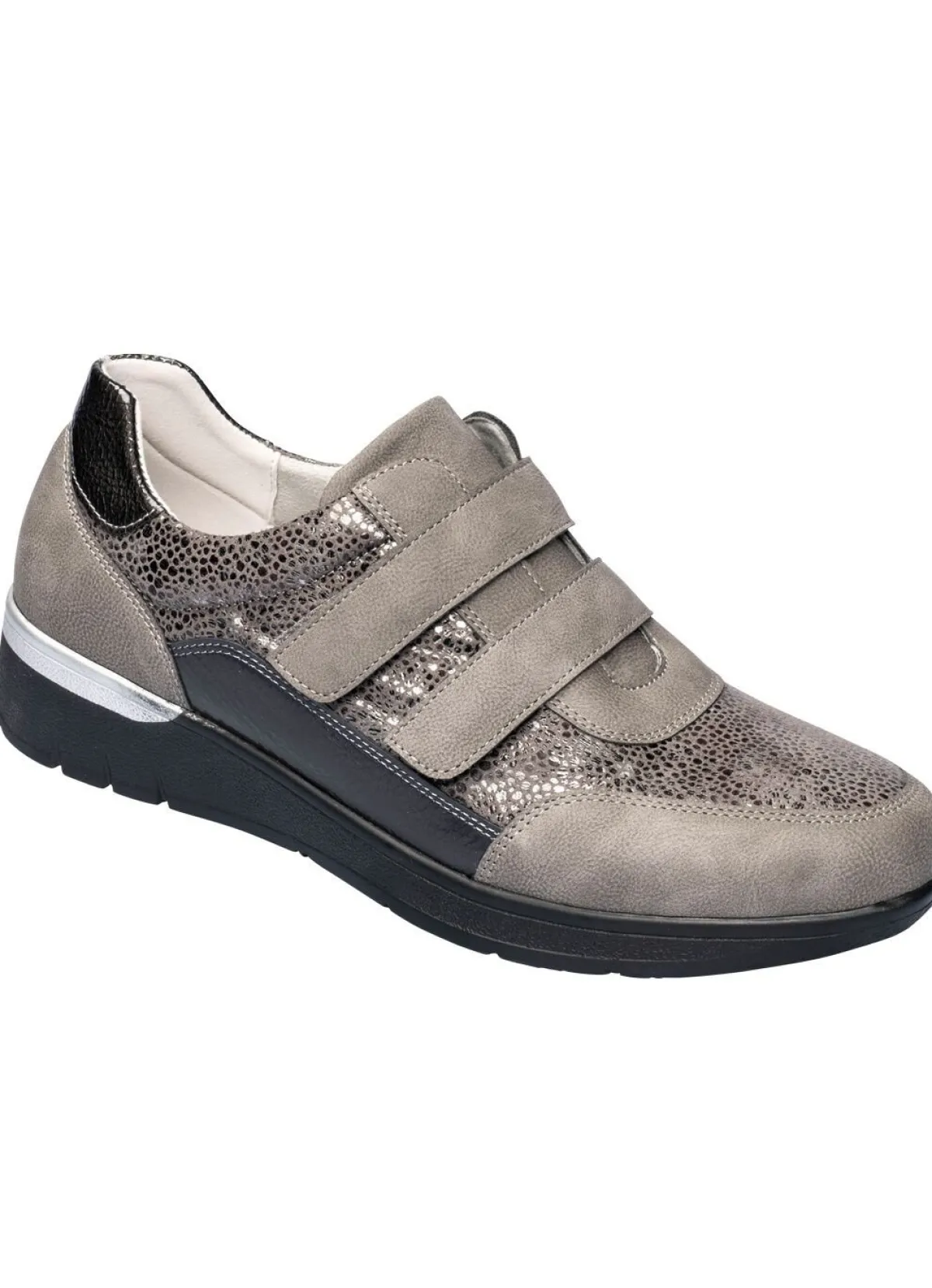 Clearance BADER Federleichter Komfort-Sneaker GRAU
