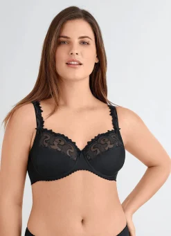 Discount FELINA Bügel-BH mit Tüllstickerei SCHWARZ