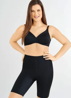 Discount BADER Felina BH mit Strukturmuster SCHWARZ