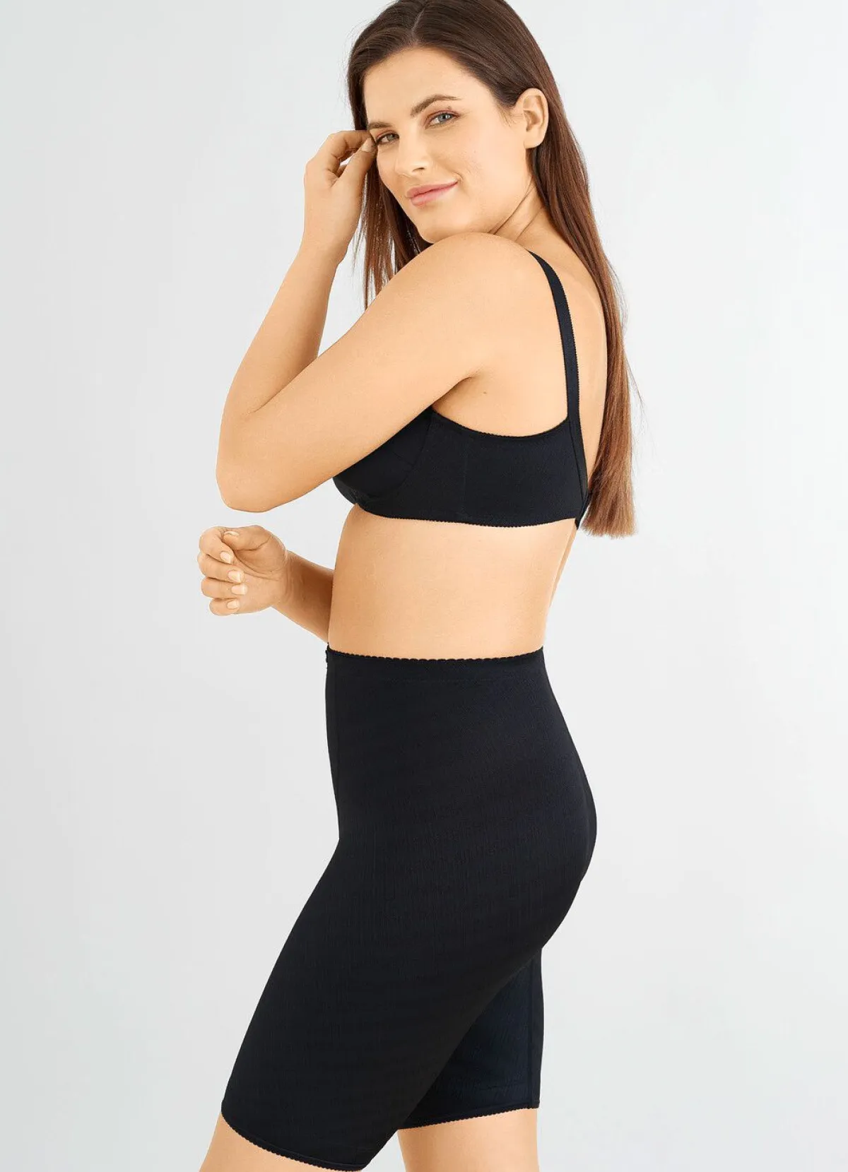 Discount FELINA Miederhose mit langem Bein SCHWARZ