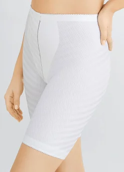 FELINA Miederhose mit langem Bein WEISS