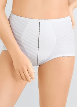 Online BADER Felina Miederhose mit Vorderteilverstärkung WEISS