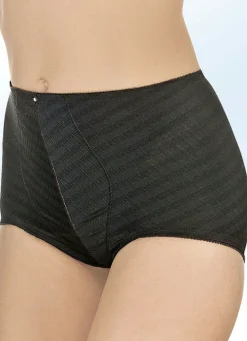 BADER Felina Miederhose mit Vorderteilverstärkung SCHWARZ