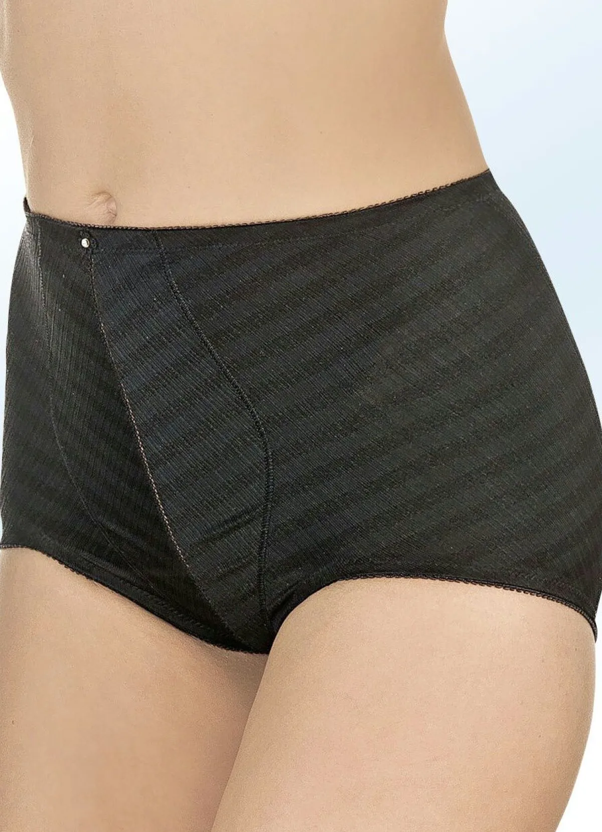 BADER Felina Miederhose mit Vorderteilverstärkung SCHWARZ