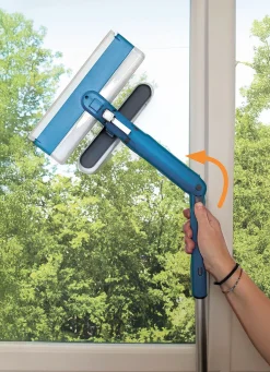 New LIVINGTON Fensterreinigungssystem von WEISS-BLAU