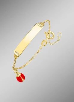 Online BADER Figaroketten-Armband mit Marienkäfer