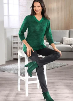Outlet BADER Figurformende Jeans SCHWARZ