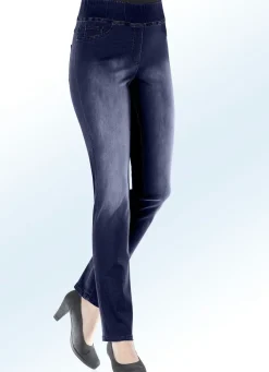 Clearance BADER Figurformende Jeans DUNKELBLAU