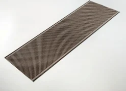 Best BADER Flache Läufer in Sisaloptik nach Wunschmaß BRAUN